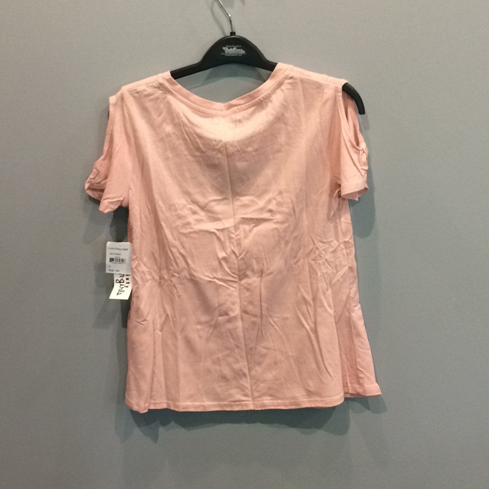 Ten Sixty Sherman “Monday Called and I Said Nope” Cold Shoulder Tee Girls XL - Picture 7 of 8